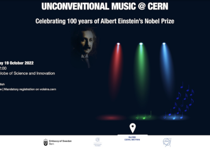 Nem szokványos koncert a CERN-nél
