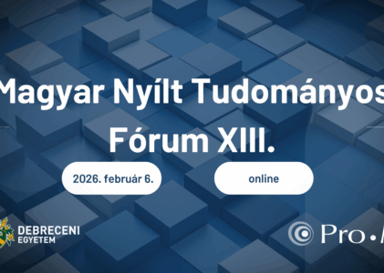 A Magyar Nyílt Tudományos Fórum XIII. – Friss impulzusok a nyílt tudomány világából